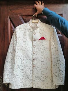 Prince Coat Off White Colour