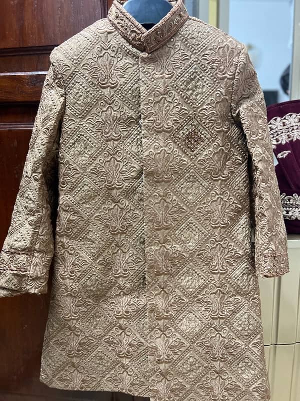 Sherwani for groom | Complete Set | Groom Weeding sherwani set 9