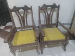 Chairs of wood