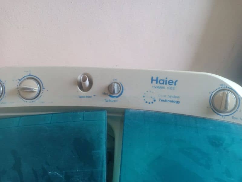 Haier washing & dryer machine 7