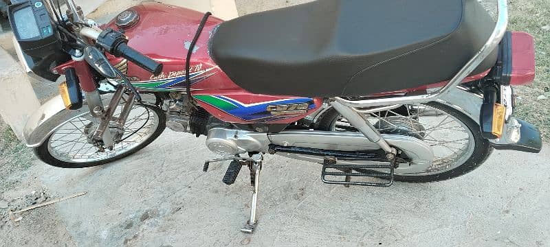 Honda CD 70 2007 model only exchange with Punjab number bike 0