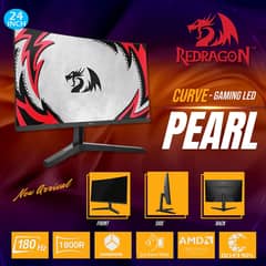 Redragon PEARL 24" Curve Gaming Monitor - GM24G3C