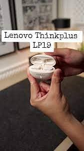 Lenovo ThinkPlus LP19 True Wireless Earbuds, HiFi Sound, 360° 8