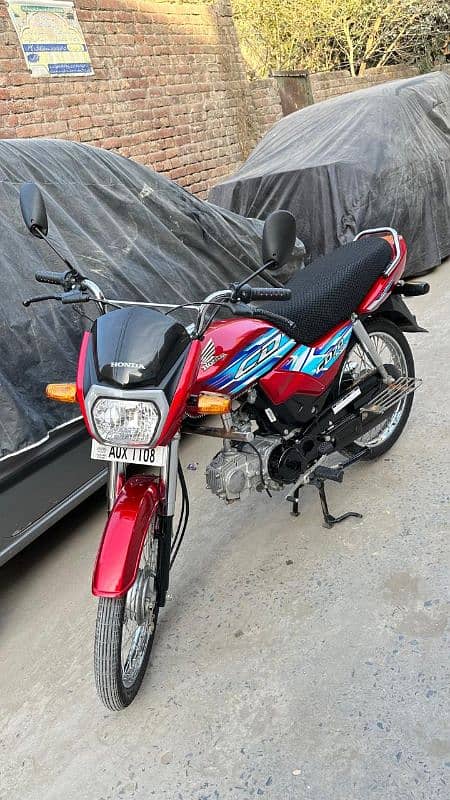 Honda CD 70 Dream Model 2024 Scratch Less Bike 0