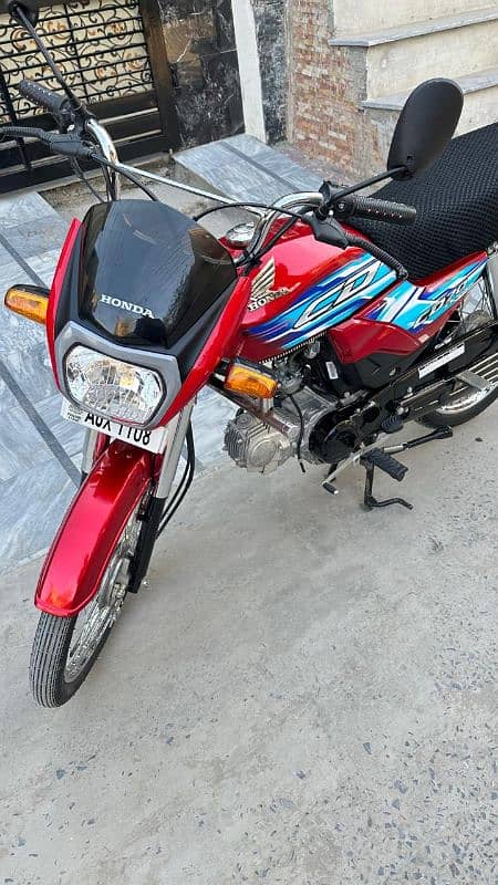 Honda CD 70 Dream Model 2024 Scratch Less Bike 1