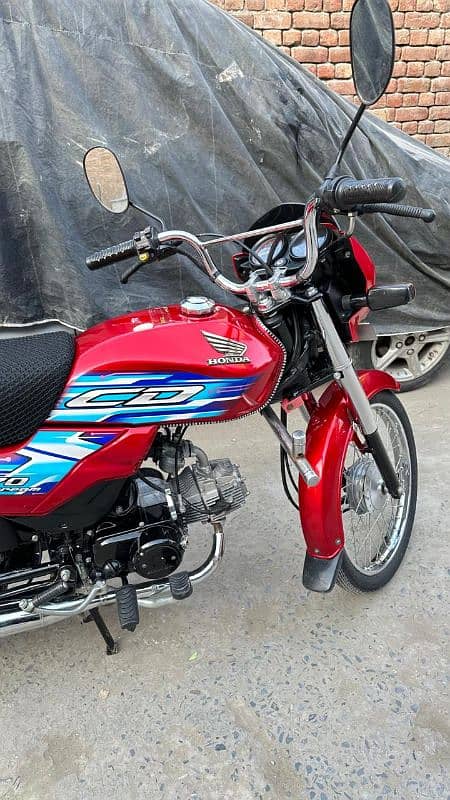 Honda CD 70 Dream Model 2024 Scratch Less Bike 2