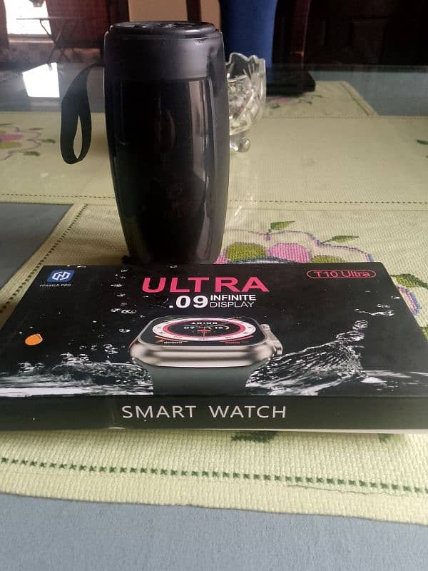 t 9 ultra Smart watch+ Bluetooth speaker 0