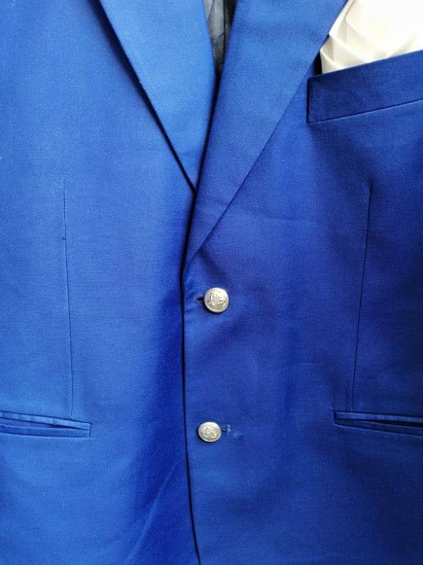 2 Piece Suit Colour Royal Blue 1