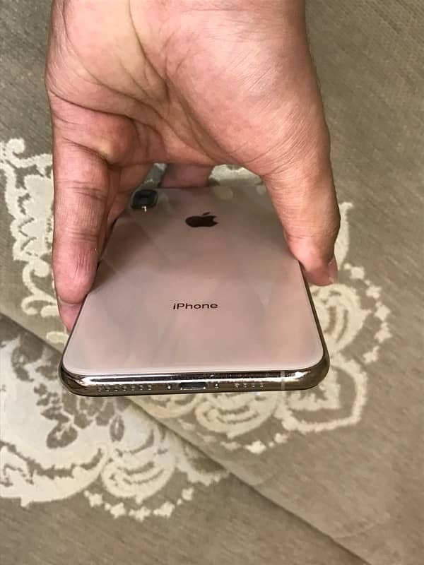 iphone xs max 64gb gold 4