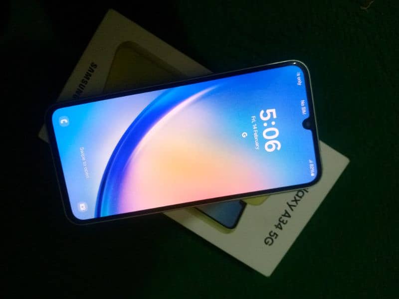 Samsung A34 with box 0