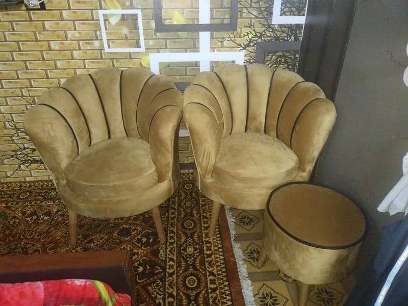 Flower sofa set for sale 2