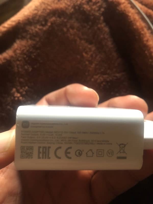 xiaomi 67w original charger with original data cable 2