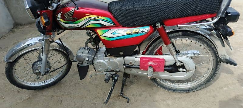 Honda CD 70 no any falit 11