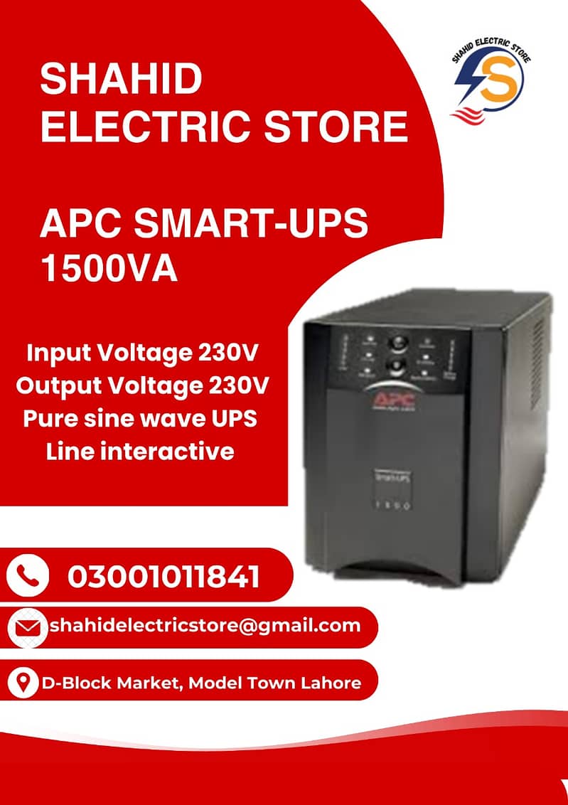 APC SMART UPS 3000va 48V PURE SINE WAVE 13