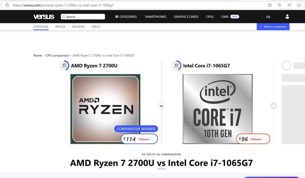 HP Ryzen 7=Core i7 10th-GEN 16GB RAM 256GB NVMe Radeon Vega-10 Graphic 1