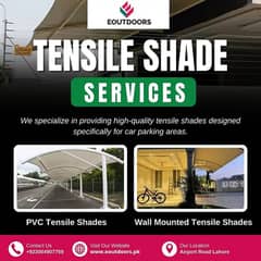 Car Porch Roof Design| Tensile Car Parking| PVC Fabric |Cafe Roof She