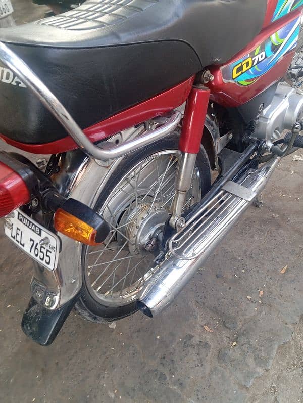 honda CD 70 2016 model condition like new doctor use bike 1