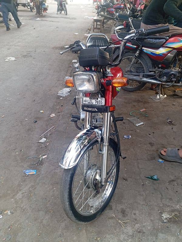 honda CD 70 2016 model condition like new doctor use bike 5