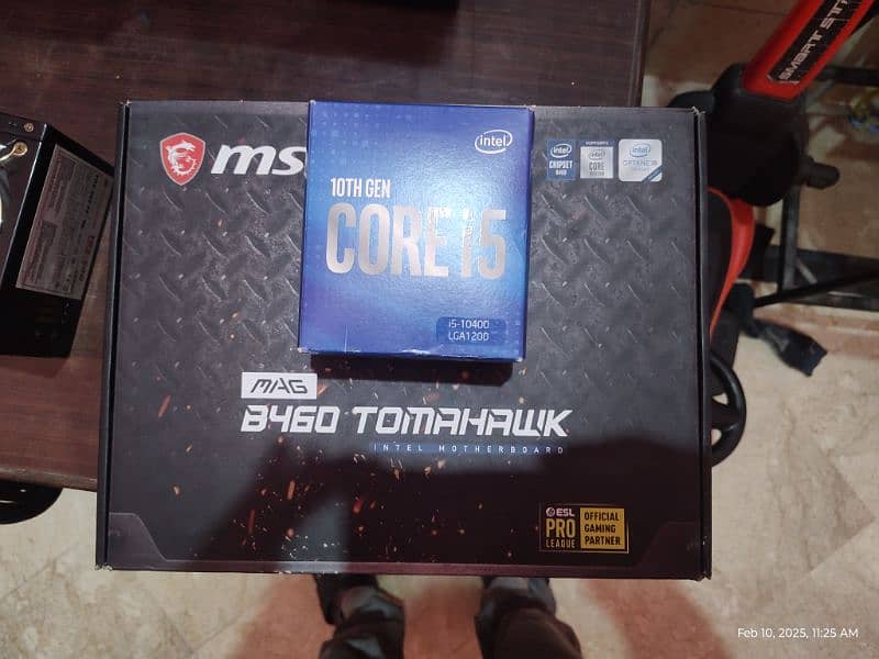 10th Gen Processor intel core i5 10400 with Msi b460 motherboard 2