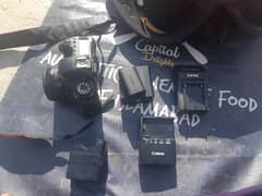 Canon DSLR 6D Camera with full assiseris