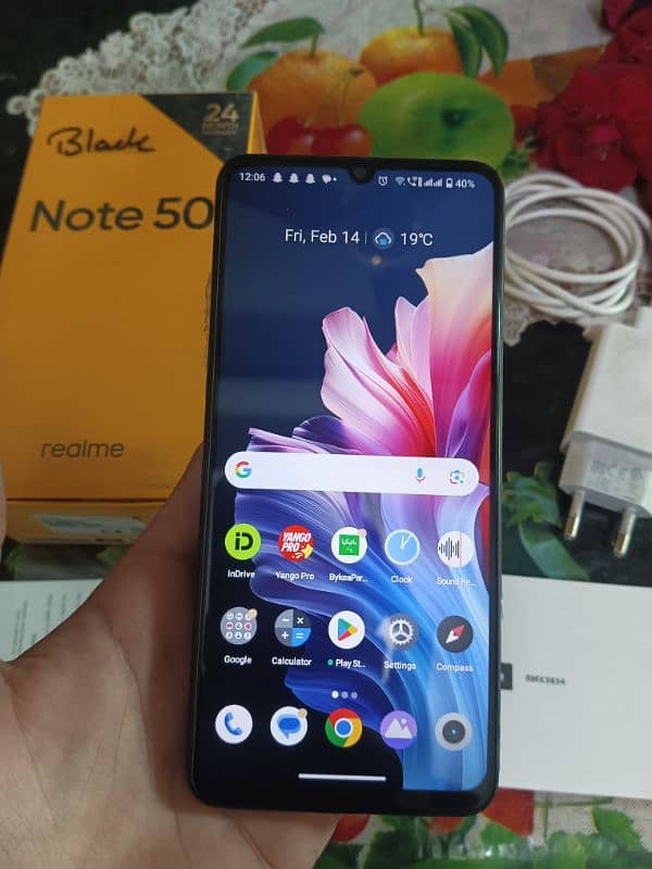 Realme Note 50 10/10 Condition With Complete Box 13+M Warranty u 5