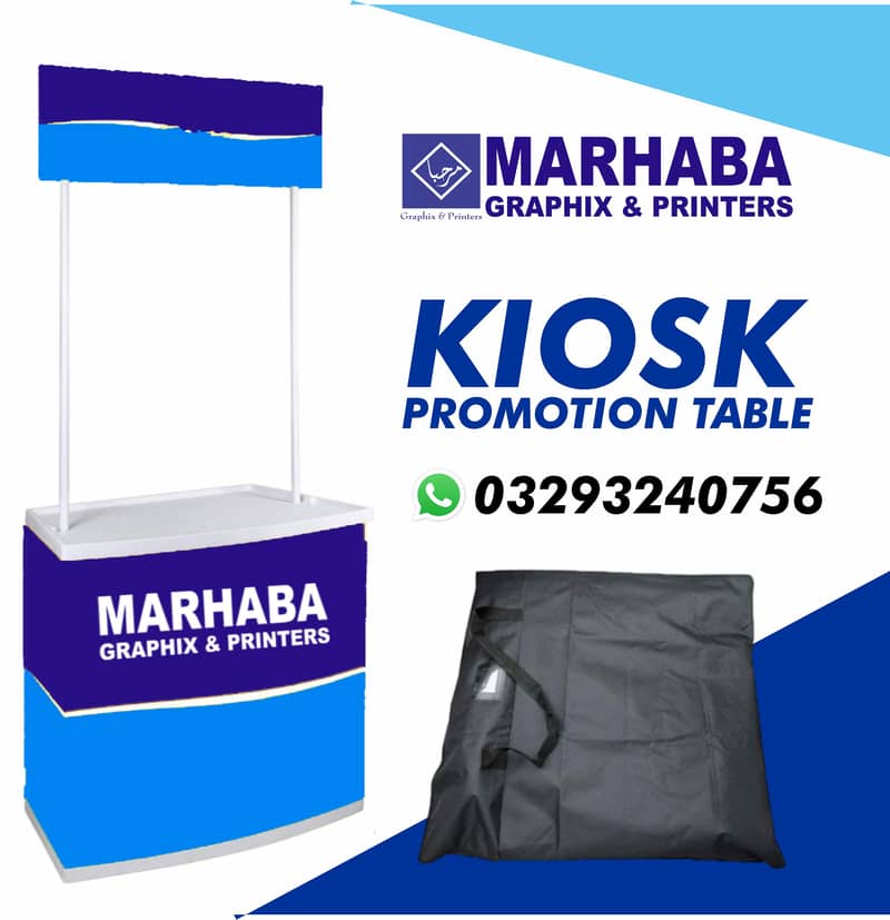 China Kiosk/kiosk table| Promotion Table/Counter| Display table/Stall 0