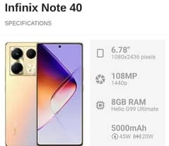 infinix Note 40