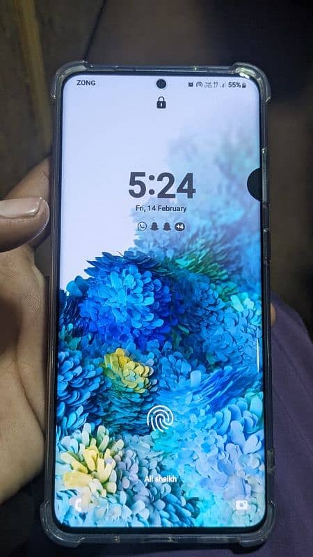 samsung s20plus 5g 8+8 /128 only mobile 1