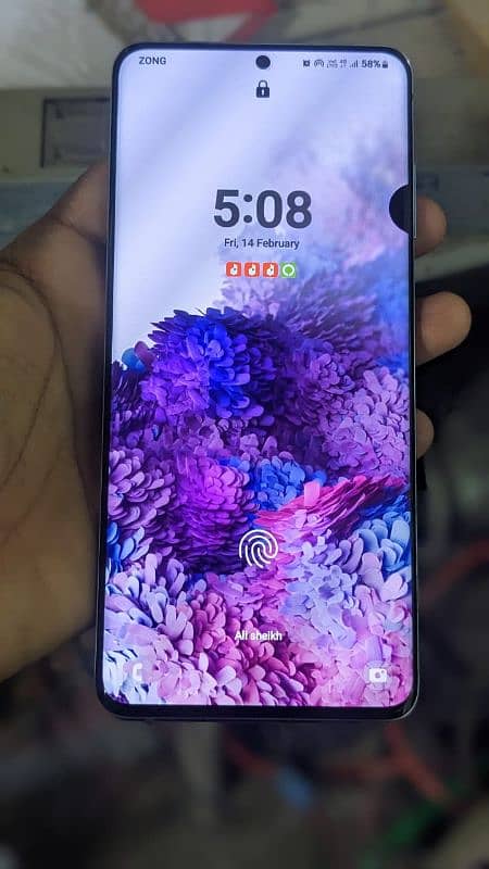 samsung s20plus 5g 8+8 /128 only mobile 4