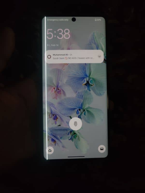 Google 6 pro full lush condition non pta side pe line hai 0