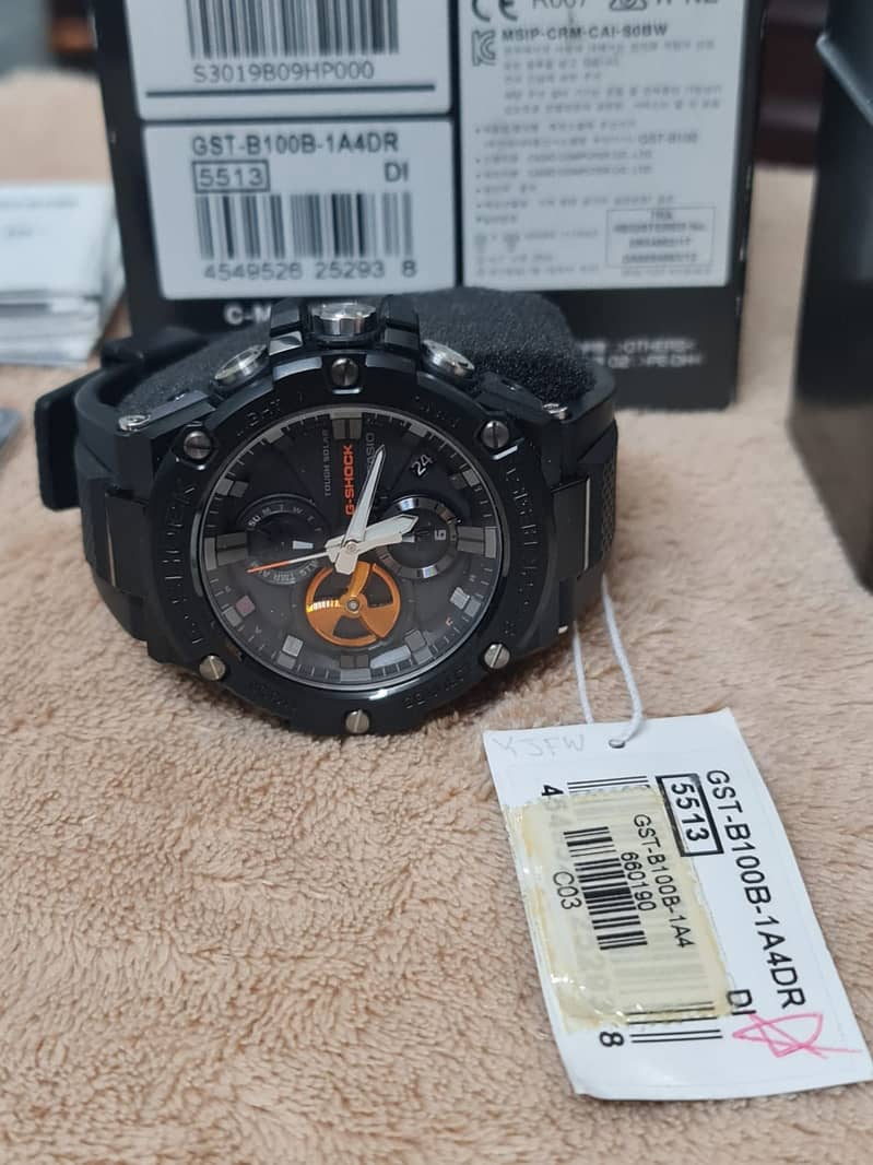 Brand New Casio G-Shock GST-B100B-1A4 Men's Limited Edition Watch 2