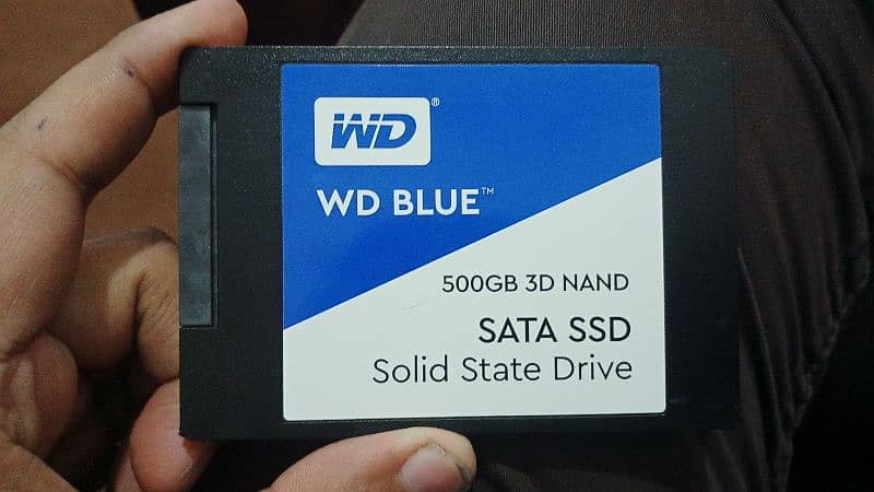 WD blue SSD hard 500 gb 0