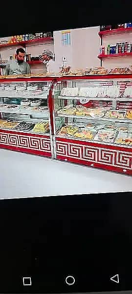 display counter / bakery counter/ cake counter /cakechillar 2