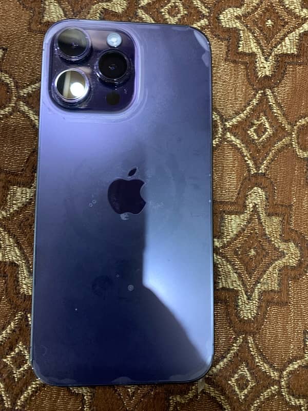 I phone 14 pro max 512 gb PTA approved water pack 03231167171 2