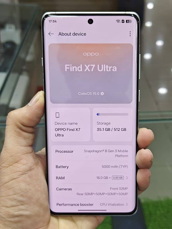 OPPO FIND X7 ULTRA OPPO BEST FLAGSHIP PHONE OFFICIAL APPROVED 3