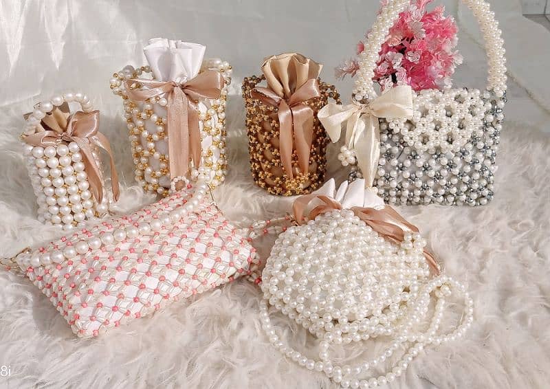 pearl beaded bags for sale 0