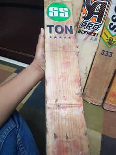 SS ton english Willow bat for sale.