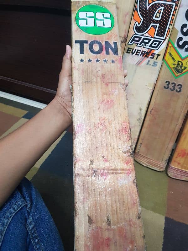 SS ton english Willow bat for sale. 0