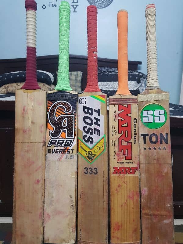 SS ton english Willow bat for sale. 2