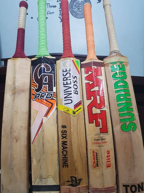 SS ton english Willow bat for sale. 3