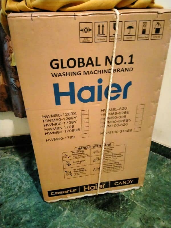 Haier Automatic washing machine Box Pack 4