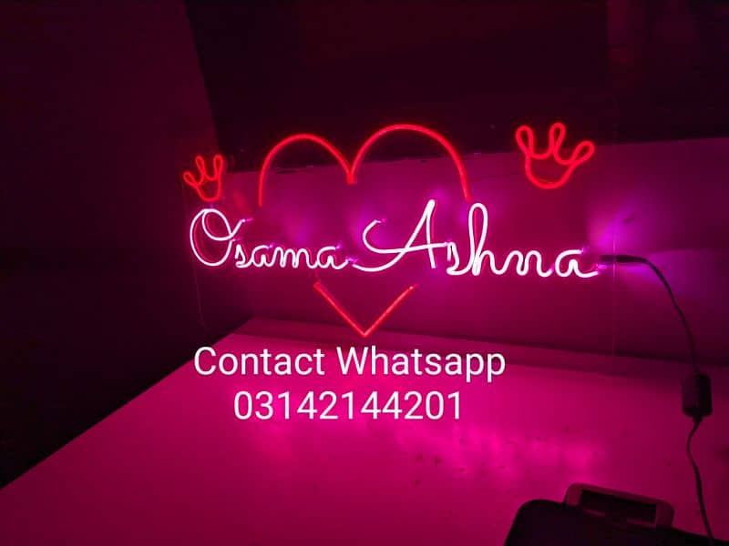 Customized Neon Light For Your Home Wall Office And your logo 1