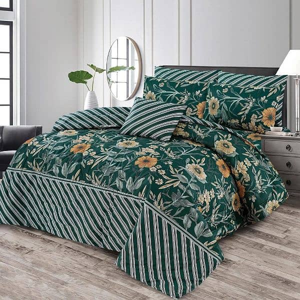 7 PC comforter set 9