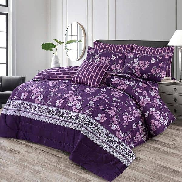 7 PC comforter set 13