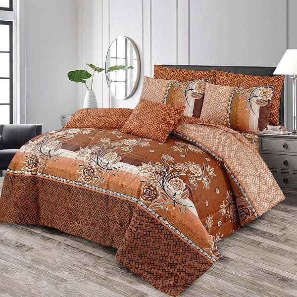 7 PC comforter set 16