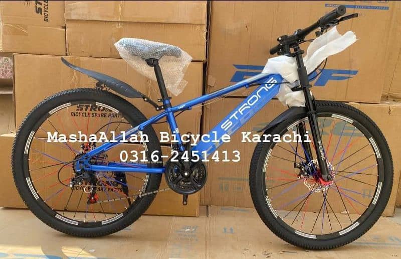 New MTB 26 Size Imported Long Suspension bicycle Racer bicycle 2025 1