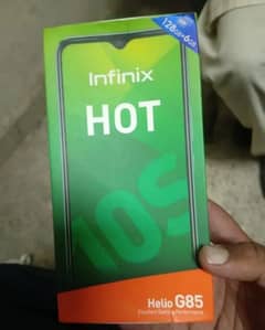 INFINIX  HOT 10S  (6/128) WITH BOX CHARGER