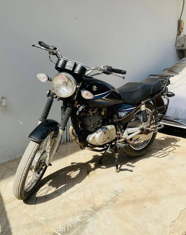 Suzuki GS-150 Model 2014 Karachi Number Self Start 5