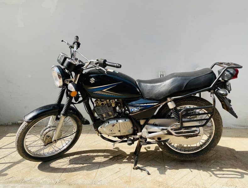 Suzuki GS-150 Model 2014 Karachi Number Self Start 6