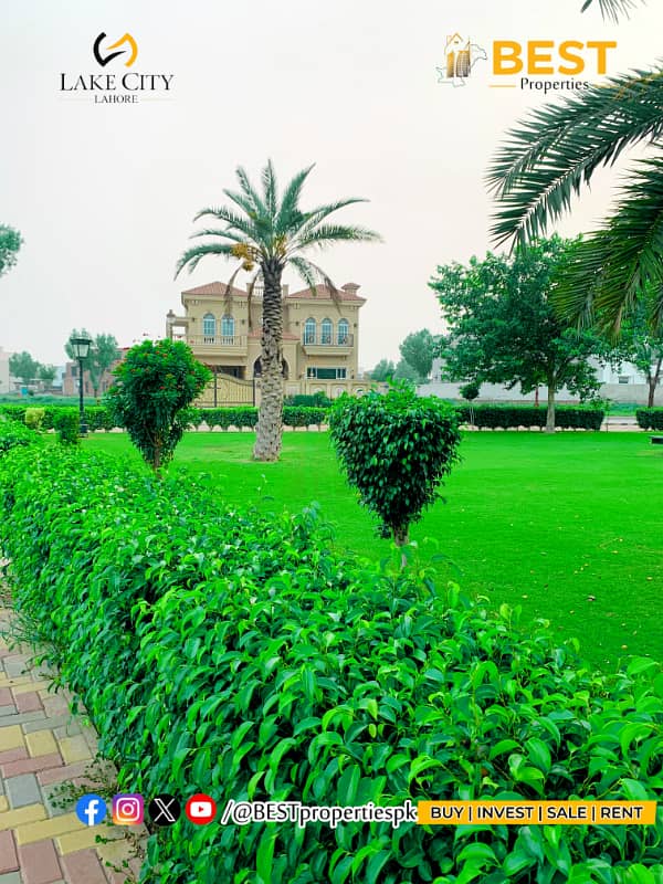 1 Kanal Cheapest Plot for SALE in Block M2 Lake City Lahore 9